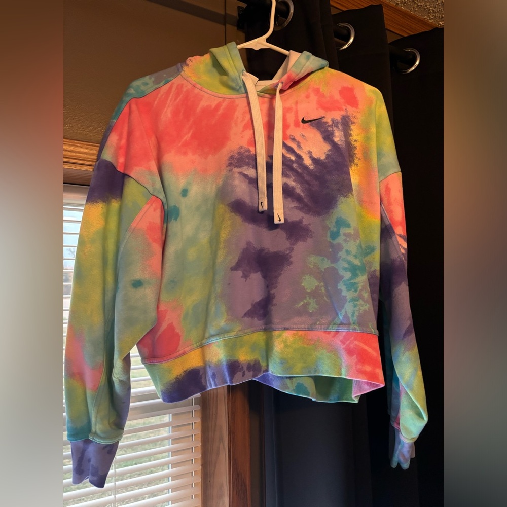 Nike hoodie tye dye